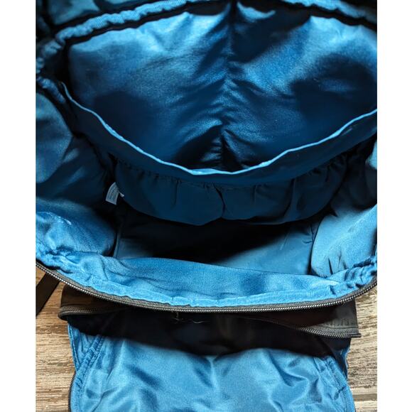 Skip & Hop Black Quilted Multi Compartment Soft Diaper Bag Backpack Washable - Picture 7 of 8